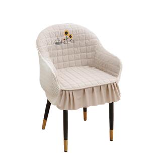 椅子套罩家用异形餐桌餐椅套新款四季通用椅套会议座椅套保护套D3