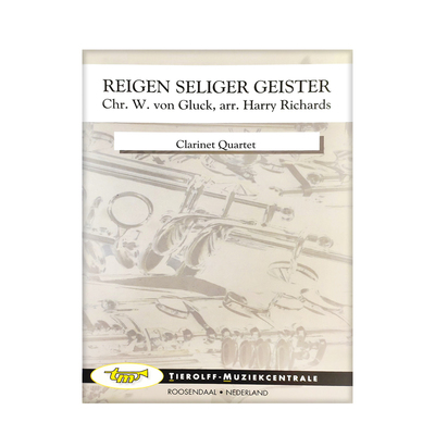 格鲁克圣灵之舞单簧管四重奏