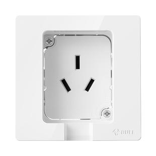 公牛空调专用插座16安三孔嵌入式内嵌式隐藏隐形3孔16a大功率面板