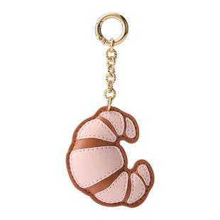 Custype手机挂件包包装饰配件有趣的美式牛角包钥匙扣挂饰超好看女精致高级感轻奢小众生日礼物适用于LV蔻驰