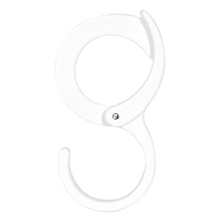 衣柜包包帽子收纳挂钩免打孔可调节卡位挂钩衣橱多功能横杠吊环钩