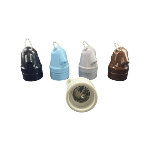 悬吊式e27螺口灯头防水螺口耐高温灯头厂家灯座e27螺口灯头彩色