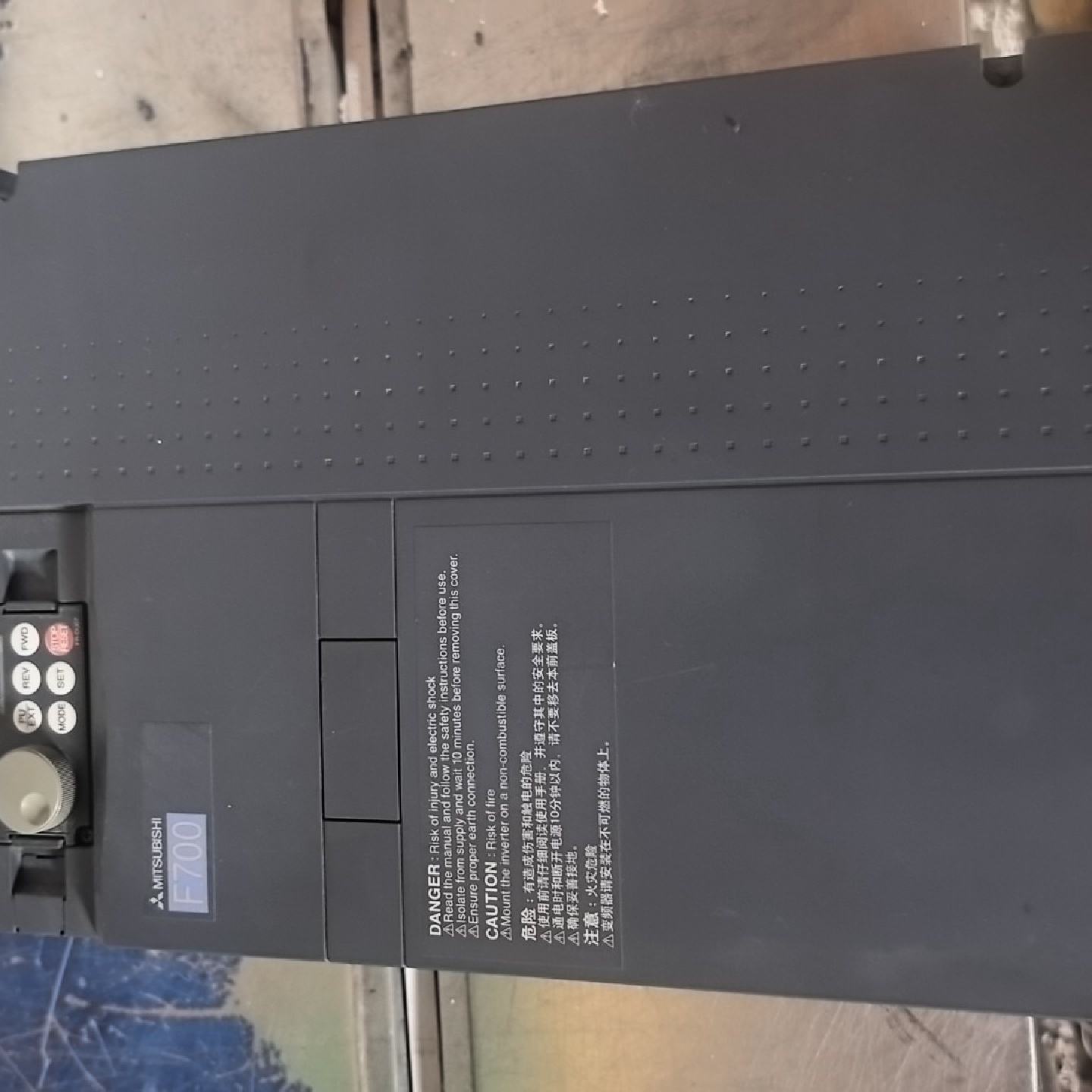 议价三菱变频器F740 30kw,二手拆机功能没问题