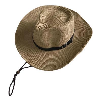 夏季出游遮阳西部牛仔草帽