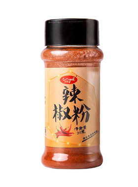 味品惠现磨辣椒粉35g撒料超辣