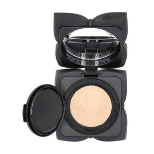 韩国Muzigae Mansion黑网格蝴蝶气垫哑光水润遮瑕保湿自然替换装