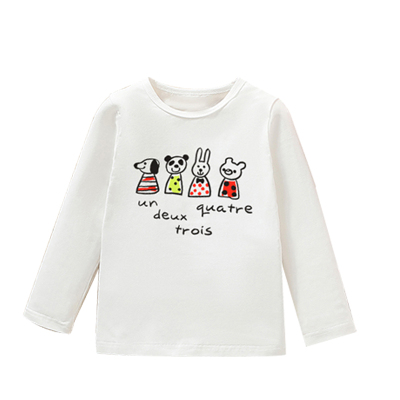 女童纯棉A类长袖打底衫宝宝舒适