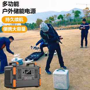 户外大功率磷酸铁锂便携式 station 储能1000WH移动应急电站power