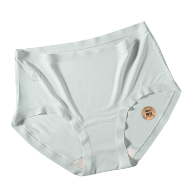 80S莫代尔桑蚕丝抑菌女三角内裤