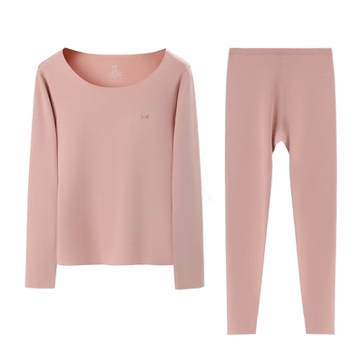 猫人德绒发热加厚情侣保暖内衣