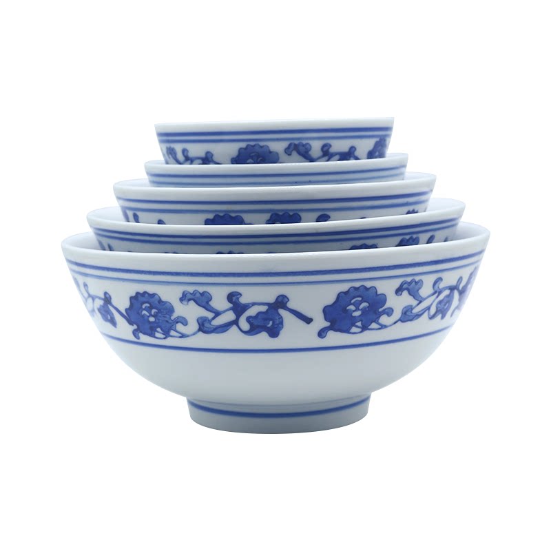釉下彩加厚餐具易清洗陶瓷碗