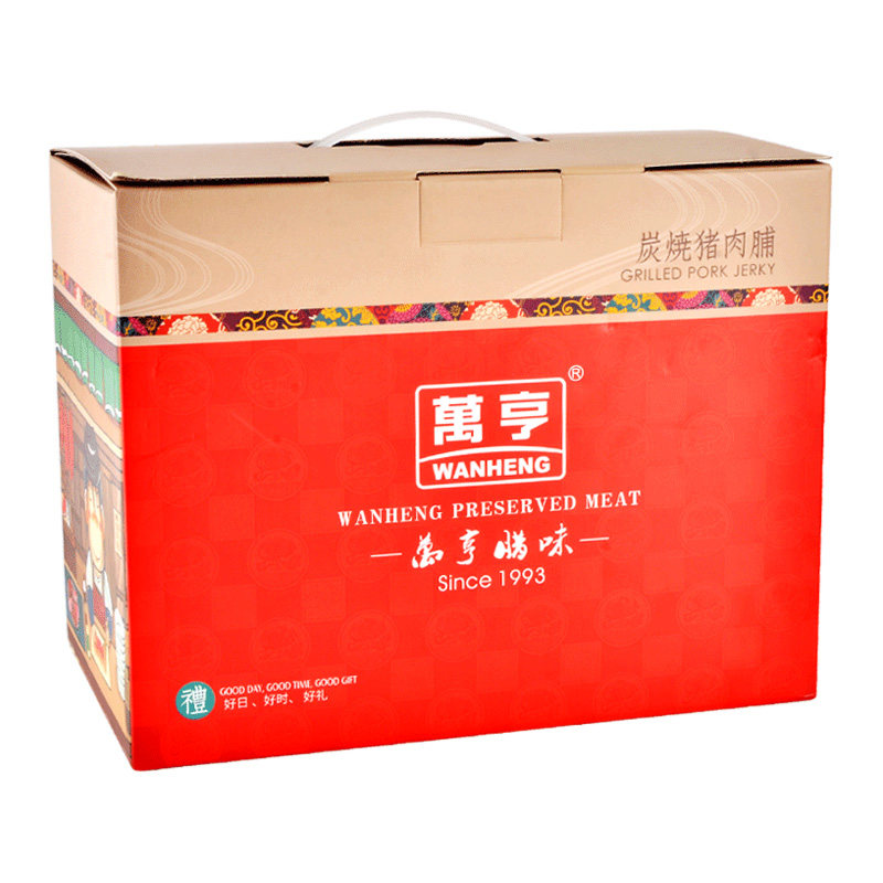 万亨芝麻自然片128g充饥猪肉干