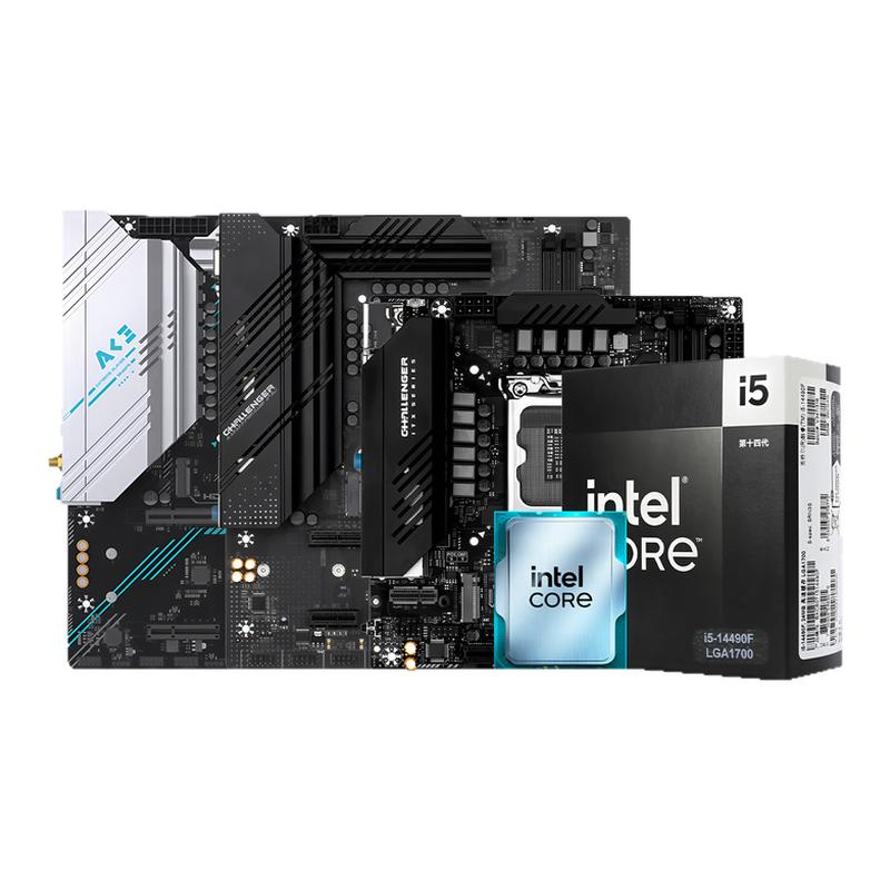 铭瑄挑战者B760ITX ACE D4 124 134 144 126 136 14600KF主板套装
