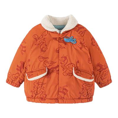 MiniBala羽绒服新中式新年马年