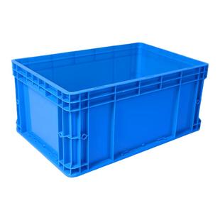 物流箱加厚大号长方形带盖塑料周转箱工厂转运胶箱立体库专用箱批