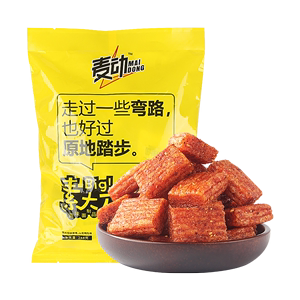 麦动大刀肉小面筋辣条8090后食品