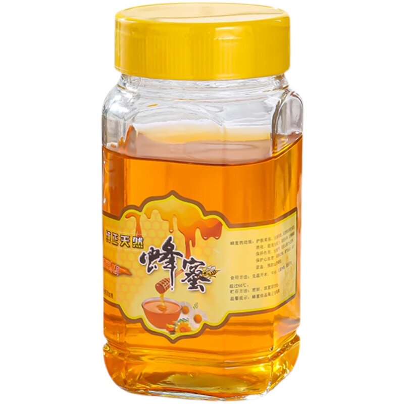 加厚蜂蜜瓶装蜂蜜玻璃瓶