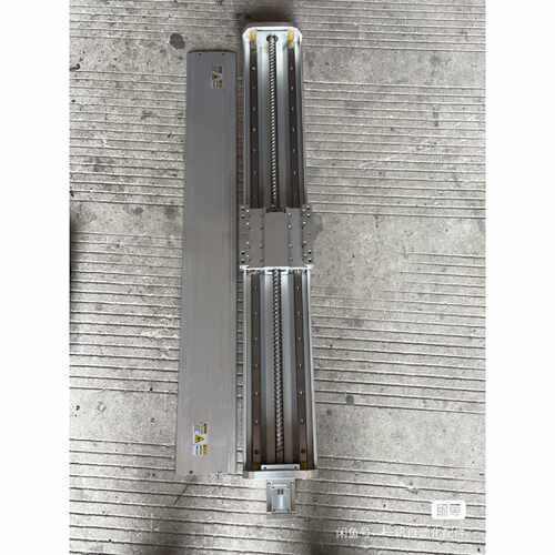 询价双轨滑台总长1200mm行程850mm丝杆2020导轨2