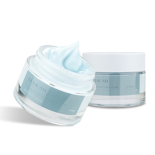 蕾琪焕彩蓝铜胜肽素颜霜烟酰胺面霜牛奶肌滤镜妆前保湿懒人霜平价