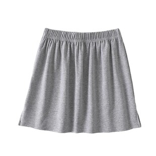 小屁帘女搭配卫衣打底神器假下摆冬季叠穿遮胯棉质白裙内搭半身裙