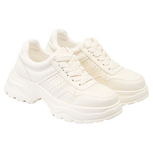 fed厚底小白鞋春季新款女鞋时尚老爹鞋轻便休闲鞋女S1222-YAB051