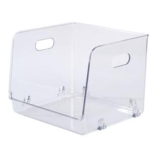 桌面收纳盒亚克力化妆品透明筐宿舍面膜抽屉整理箱零食杂物置物架