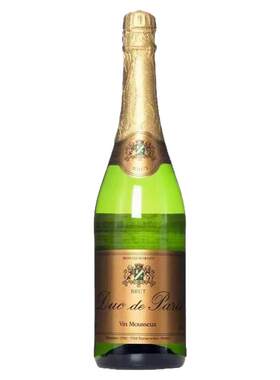 法国原瓶进口750ml巴黎公爵起泡葡萄酒Duc De Paris热销