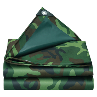 加厚迷彩牛津布遮阳布防雨布防水防晒隔热篷布雨棚遮雨布帆布苫布