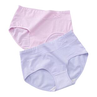 凯纳妮清纯简约女士内裤棉质中腰少女生日系三角短裤底裤春夏季