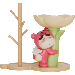 蜡笔小新钥匙收纳入户玄关摆件托盘置物架鞋柜家居装饰品乔迁礼物