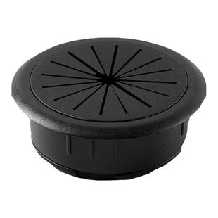 桌面出线遮盖扣盖书桌装饰50开孔开洞圆孔盖板电脑办公桌穿线孔60