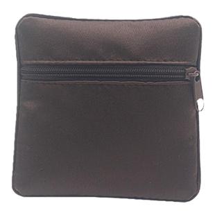 珠宝黄金古法金硬金首饰绒布袋缎布拉链袋首饰收纳袋饰品包装袋子