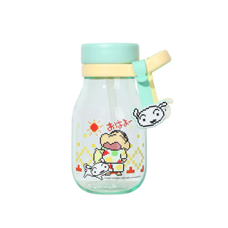 蜡笔小新水杯塑料耐高温tritan杯