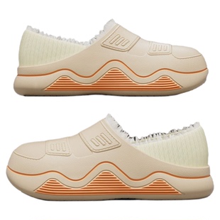 医用防水棉拖鞋女冬季2025新款手术室专用厚底加绒保暖防臭棉鞋男