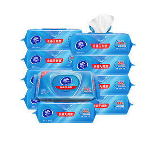 维达杀菌湿巾家用大包消毒湿巾纸清洁卫生湿巾纸家庭实惠装湿纸巾