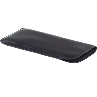 LEATHEROLOGY真皮眼镜袋简约眼镜包墨镜收纳包便携敞口太阳镜袋