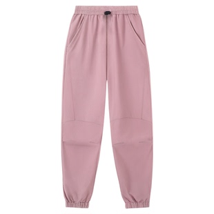 【防水保暖】萌格格女童冲锋裤冬加绒滑雪裤男童三防加绒耐磨A类