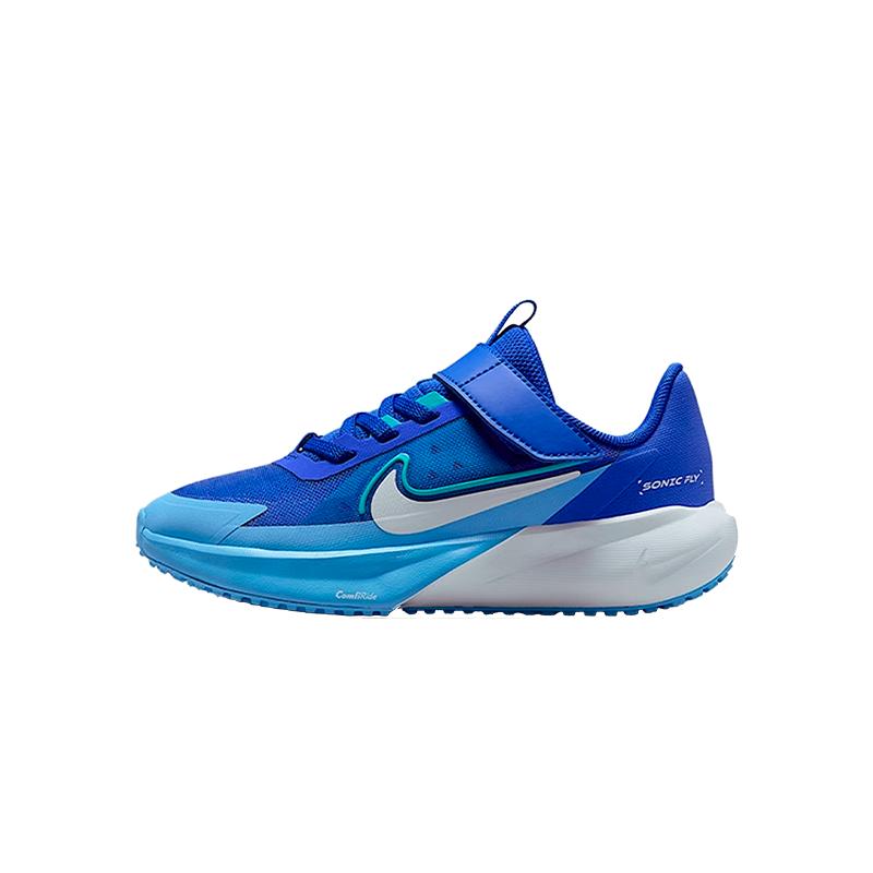 NIKE耐克儿童跑步鞋男女童休闲鞋子透气运动鞋魔术贴潮FZ0016-400