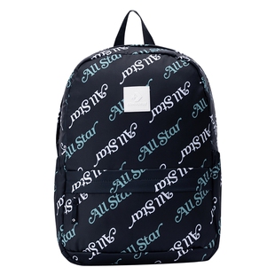 匡威包包青少年新款满印大童学生双肩包通勤大容量书包轻便旅行包