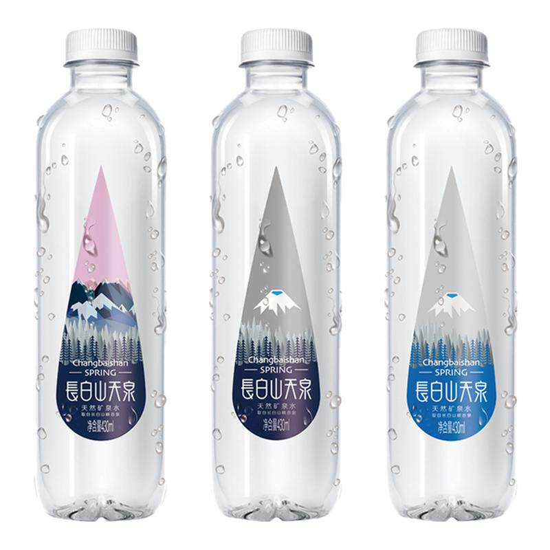 泉阳泉生产 长白山天泉天然矿泉水430ml15瓶*2箱整箱小瓶装饮用水
