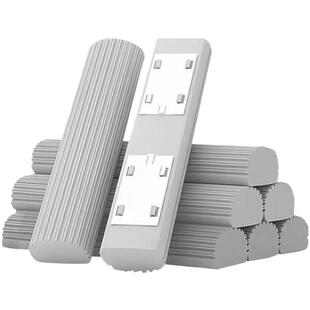 对折式胶棉拖把头墩布头替换装通家用吸水替换装拖布海绵棉头窄口