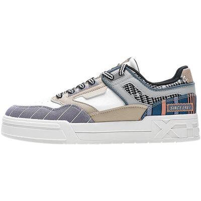 特步男鞋板鞋新款运动鞋男款