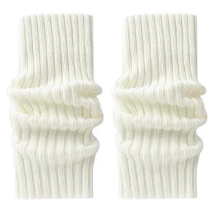 堆堆袜套白色袜子女小腿袜jk秋冬配勃肯鞋保暖加厚灰色中筒腿套
