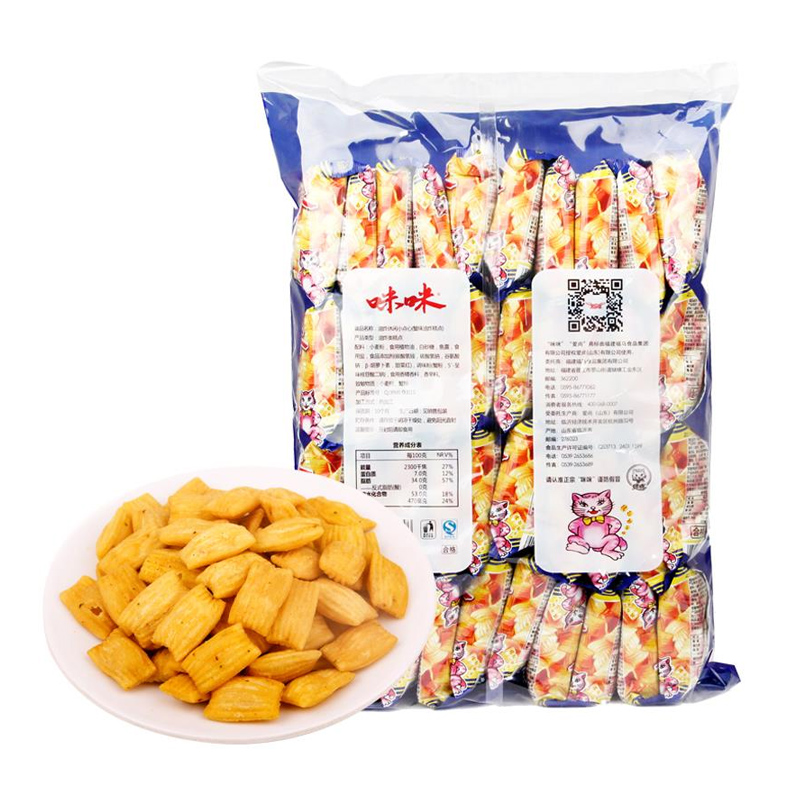 咪咪虾条蟹味粒休闲小吃