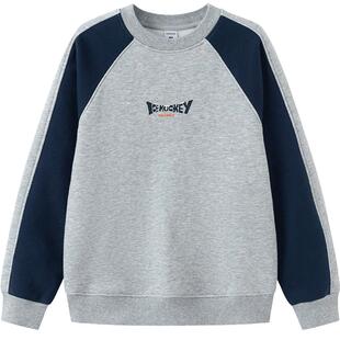 【设计师SICO联名】巴拉巴拉童装儿童卫衣男童上衣秋冬加绒保暖潮