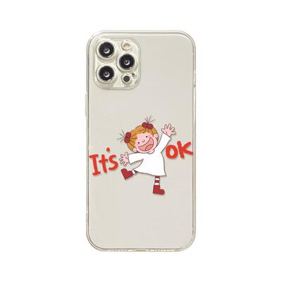 benefit元气满满卡通女孩17适用于iphone16promax苹果15PRO手机壳13新款14套12创意11透明xsmax硅胶xr防摔8p