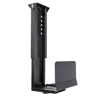 电脑主机托架金属机箱吊架悬挂式电脑底座托架散热收纳托盘置物架