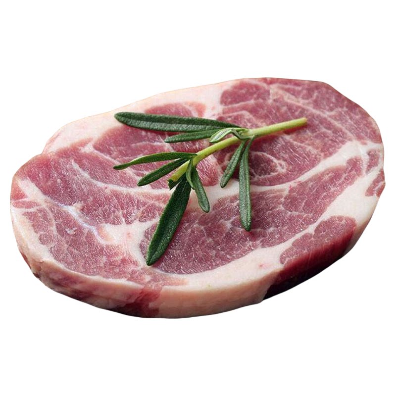 猪肉新鲜原切梅花肉部位商用烤肉生猪肉