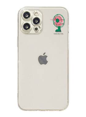 benefit简约创意小风扇17pro16适用iphone15promax苹果13手机壳14promax新款12套11小众xsmax透明xr硅胶8p7p