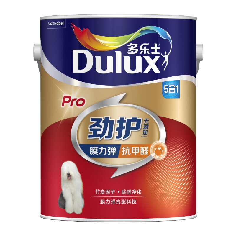 多乐士零无添加竹炭乳胶漆